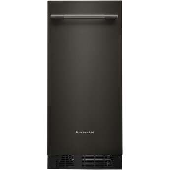 KitchenAid 15 Inch Automatic Clear Ice Maker With 25 Lb Capacity and Built-In Drain Pump: Black Ore — thumbnail 14